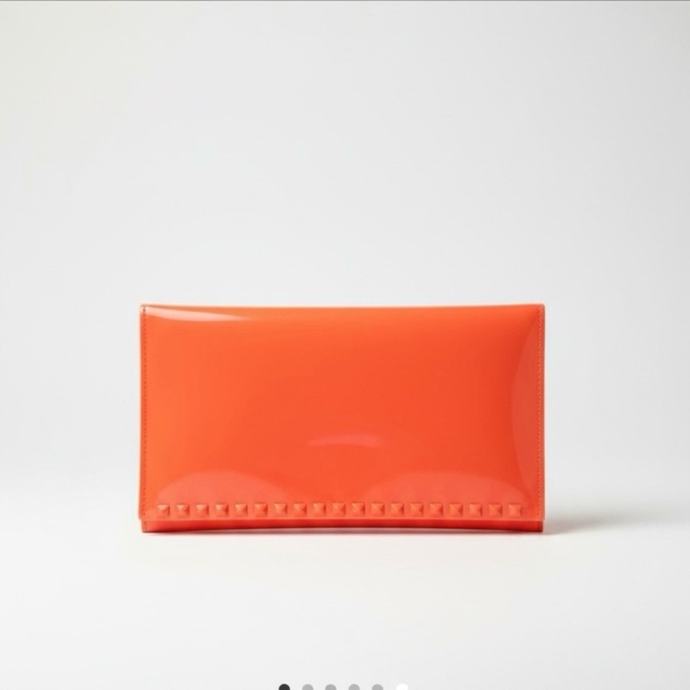 Orange Carmen Sol Clutch NWT